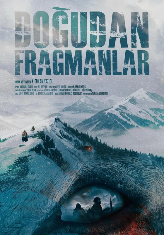 Poster of Doğudan Fragmanlar, a snowbound mountain landscape